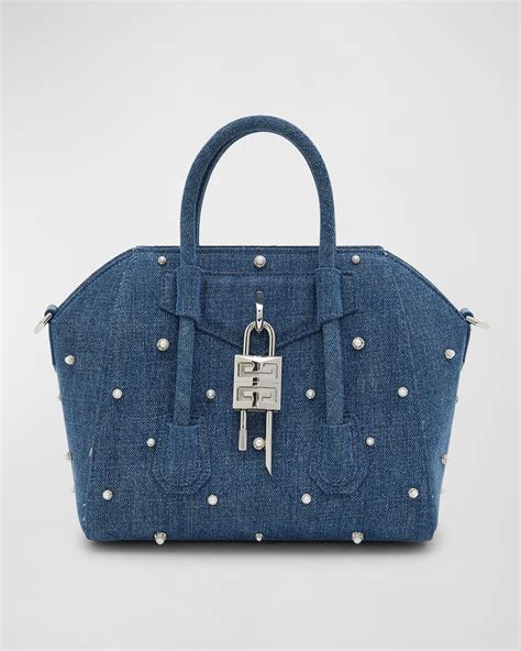 red mini givenchy antigona|mini antigona lock denim tote bag.